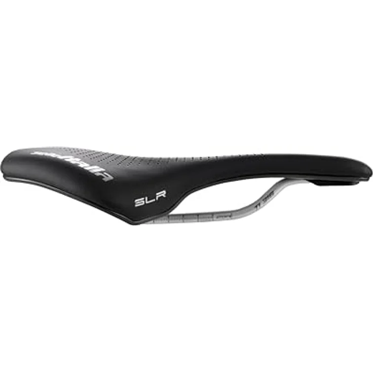 Selle Italia Max SLR Boost Superflow, Fahrradsattel mit TI316 Rail, 155 mm Breite, Druckentlastungssystem – Bild 3