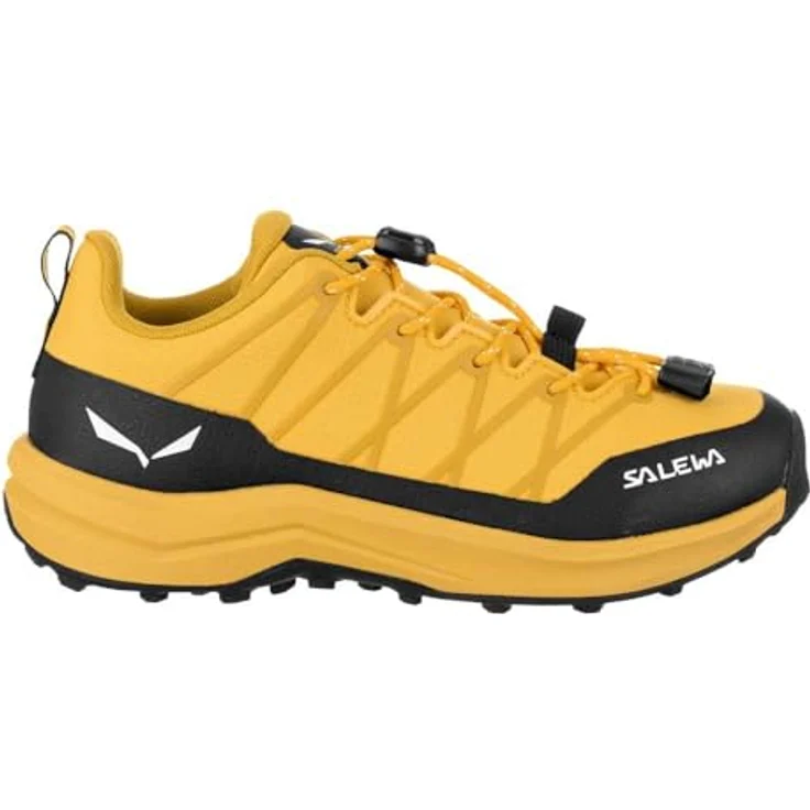 Salewa Kid's Wildfire 2, Mädchen Wanderschuhe mit Pomoca-Aussensohle, Gelb, PFC-frei – Bild 4