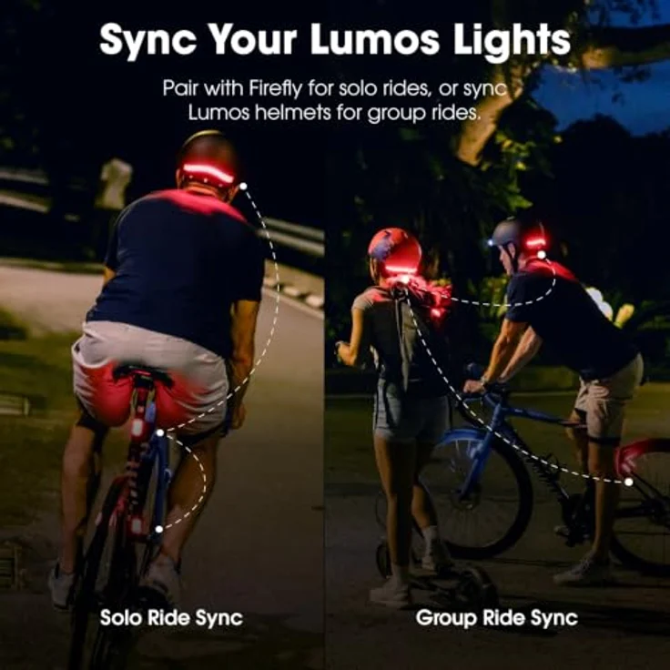 Lumen Labs Nyxel Unisex Modell 2026, Fahrradhelm mit RGB Blinkern, S (52-56 cm), gelb - Farbe flux – Bild 6