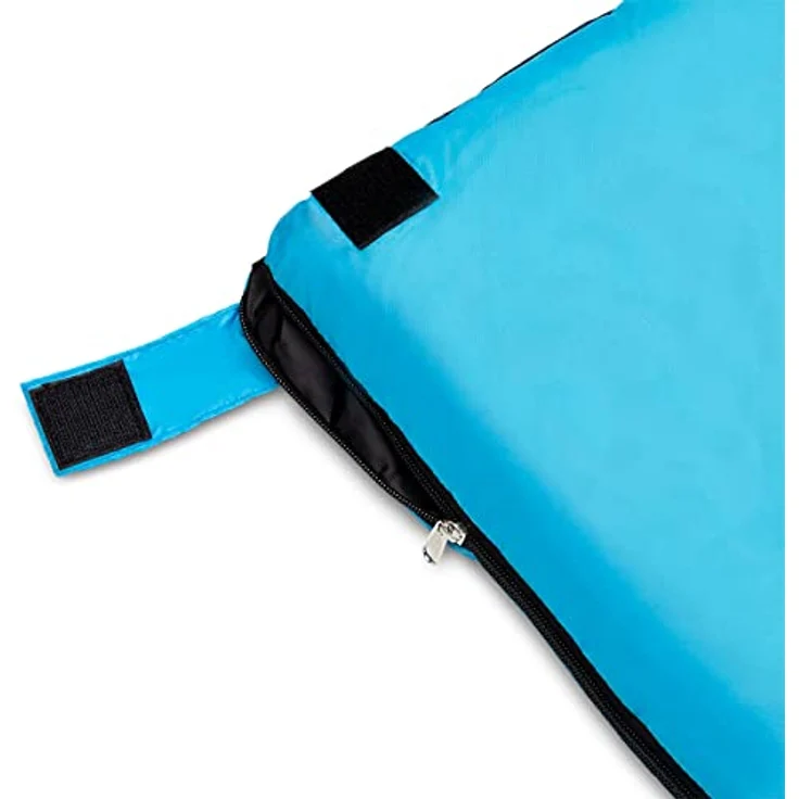 Nils Camp NC2002, Schlafsack 190 cm, kälte- und feuchtigkeitsbeständig mit Reißverschluss, Komforttemperatur 5-15°C – Bild 4