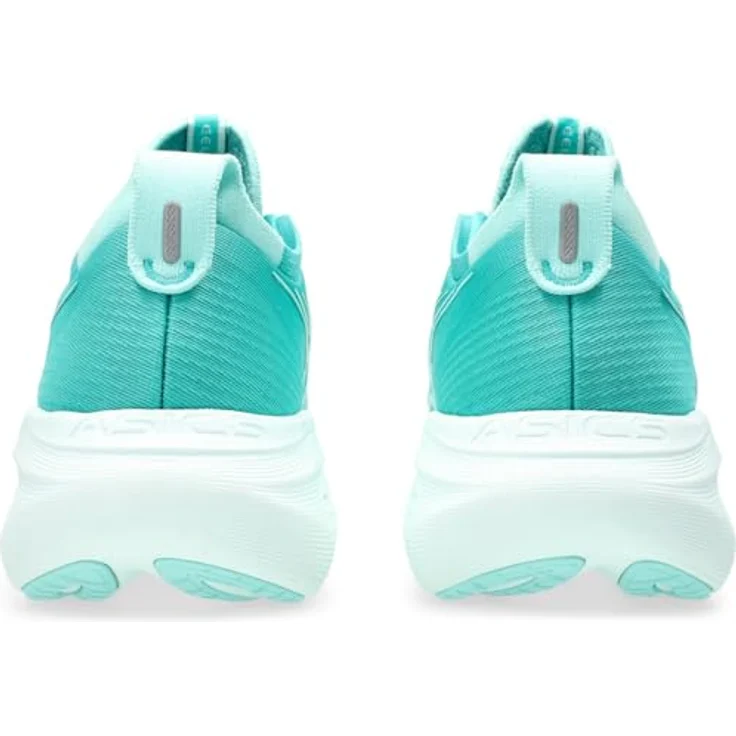 ASICS GEL-NIMBUS 27, Laufschuhe mit maximaler Dämpfung, PureGEL Technologie, Wave Teal/Illuminate Mint, Größe 42.5 – Bild 6