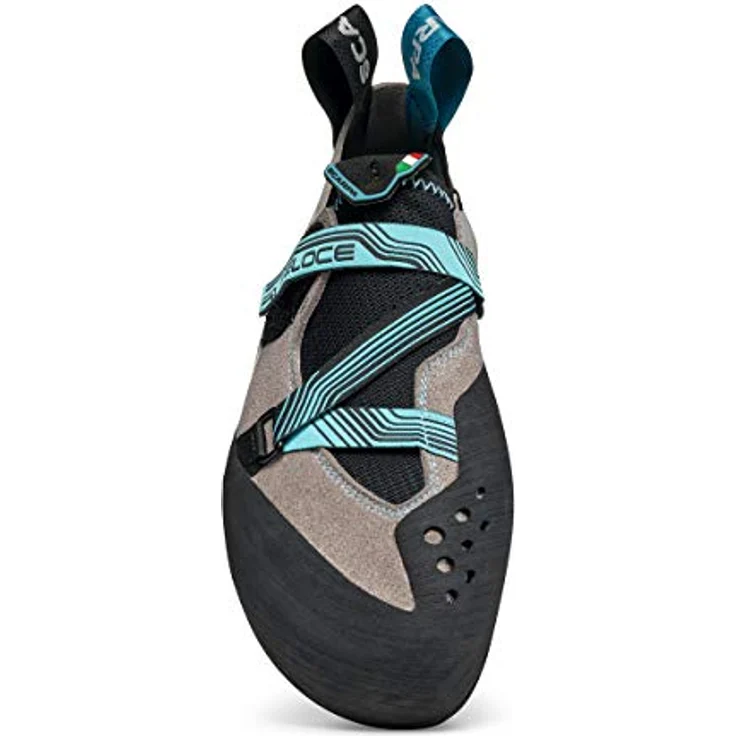 Scarpa Veloce Kletterschuhe für Damen, Größe 36.5, grau - ideal zum Klettern – Bild 3