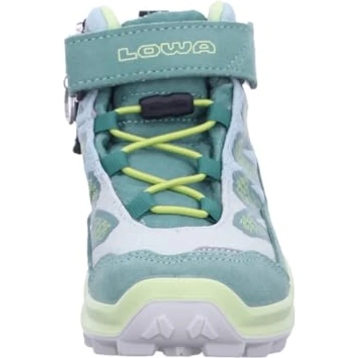Lowa MADDOX PRO GTX MID VC JR, Wanderschuhe für Erwachsene mit Klettverschluss, rauchgrün/mintgrün – Bild 7