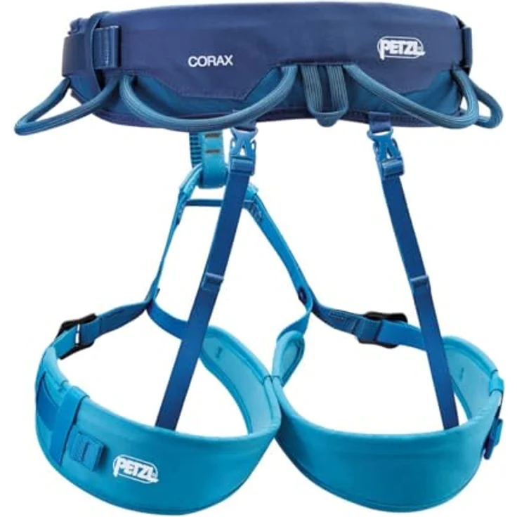 Petzl Corax, Klettergurt für Sportklettern und Bergsteigen, verstellbar, Frame Technology, M/XL – Bild 2