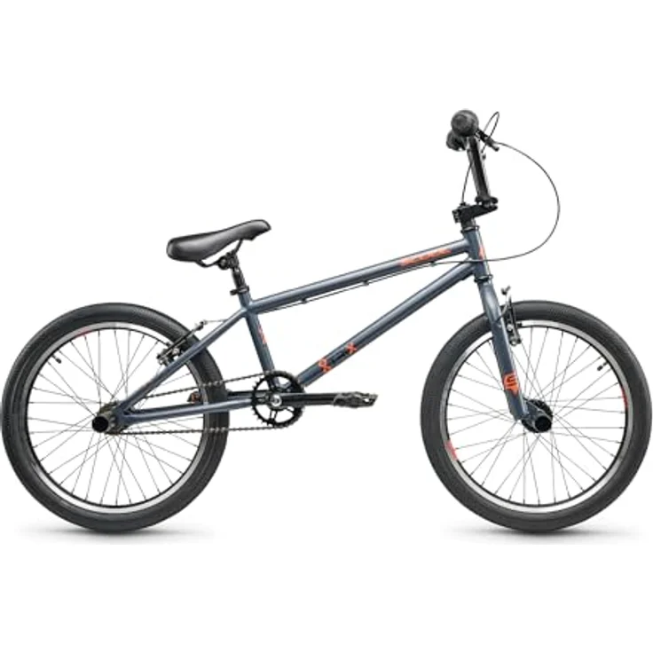 S'cool BMX-Rad XtriX 20, Kinderfahrrad mit 1 Gang und robustem Rahmen, ideal für Tricks und actionreiche Fahrten – Bild 1