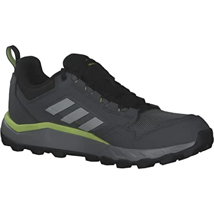 adidas Terrex Tracerocker 2 GTX, Trailrunning-Schuh mit GORE-TEX Membran und TRAXION Außensohle, grau schwarz, Modell 2022, Größe 7.5 – Bild 9