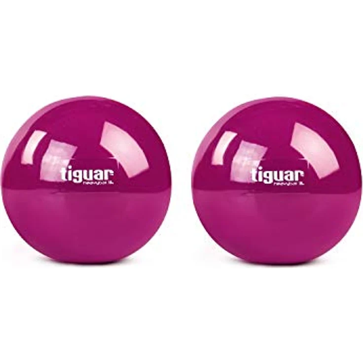 Tiguar Medizinball, 1 kg, 110 mm, strapazierfähig, ideal für Kraft- und Ausdauertraining – Bild 1