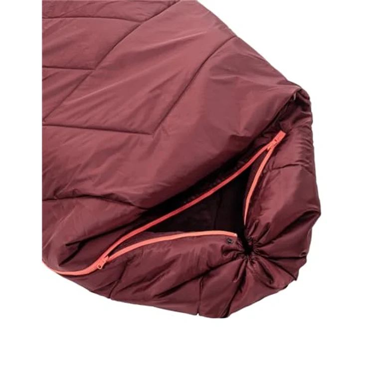 VAUDE Navajo 500 II Syn, Deckenschlafsack für Erwachsene, koppelbar, grün – Bild 2