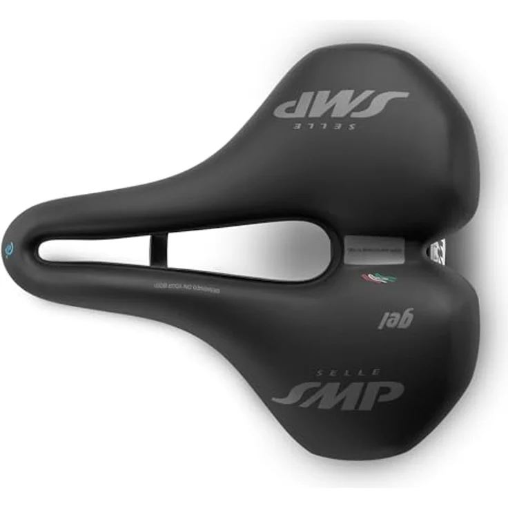 Selle Smp E-City Velosattel, ergonomisch mit Gelpolster für optimalen Komfort, 259 mm x 223 mm, 675 g – Bild 3