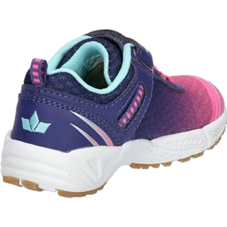 Lico Sportschuh Barney VS 28, Laufschuh für Kinder mit Klettverschluss und flexibler TPR-Laufsohle, schwarz – Bild 4