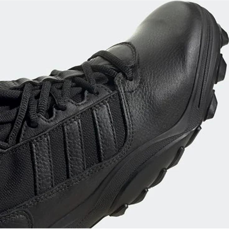 adidas Performance GSG-9.7.E STIEFEL, Halbhoher Hikingschuh mit Adiprene Dämpfung und grob profilierter Traxion Außensohle, Schwarz – Bild 4