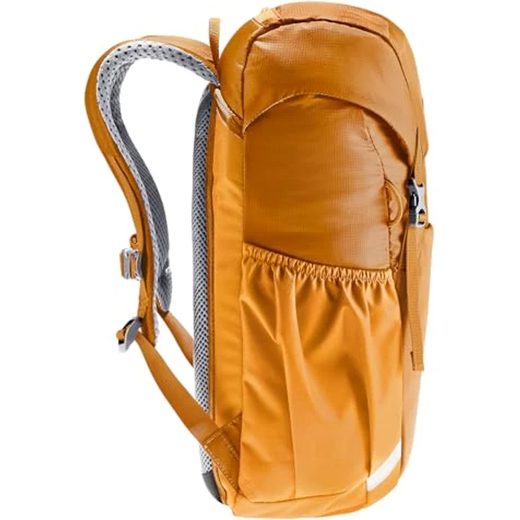 deuter Junior Kinderrucksack (18 L), Wanderrucksack mit Airstripes-Rückensystem, reflektierenden Elementen, Reißverschluss-Deckelfach, Schlüssel Clip und Namensetikett innen – Bild 3