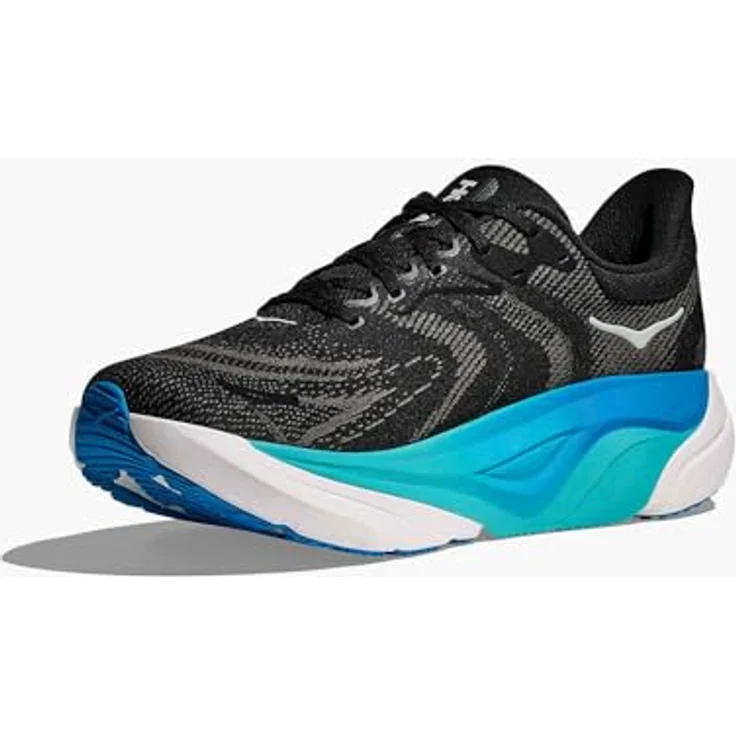 Hoka One One M Arahi 8, Laufschuh für Herren, schwarz / himmelblau, Größe 42.5 – Bild 7