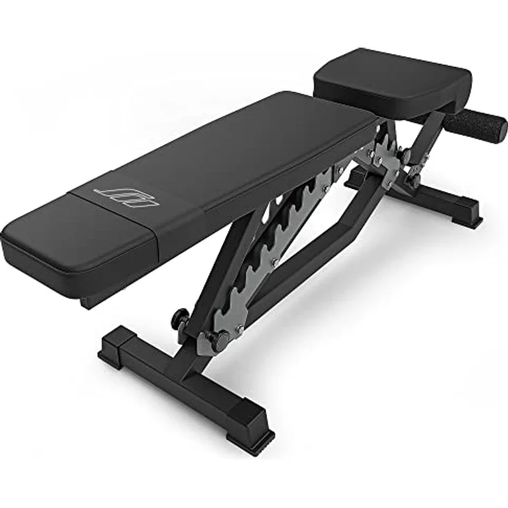 Marbo Sport Doppelseitige Bank verstellbare Hantelbank Trainingsbank MS-L101 2.0, Schwarz – Bild 4