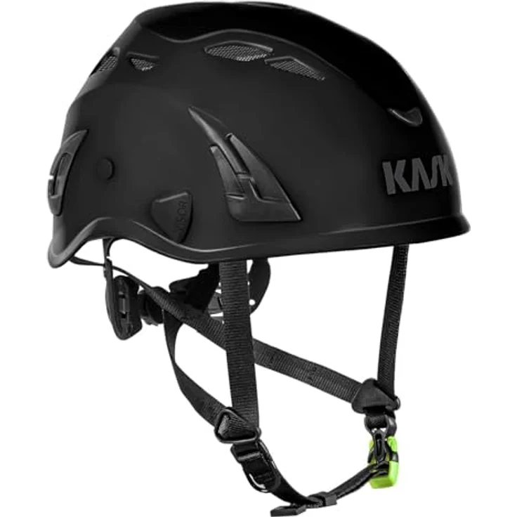 KASK Schutzhelm Superplasma PL, Kletterhelm nach EN 12492 mit 10 Belüftungsschlitzen, universal einstellbar, Gr. 51-62 cm, Farbe: schwarz – Bild 1