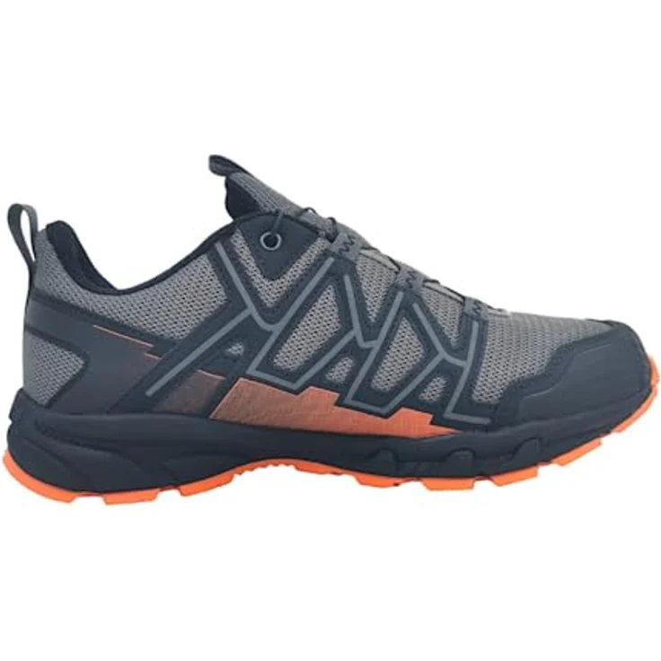 Kastinger Samakaan, Herren Outdoorschuh in Grau/Schwarz, wasserdicht, robust mit Gummi Laufsohle und regulierbarer Gummischnürung – Bild 2