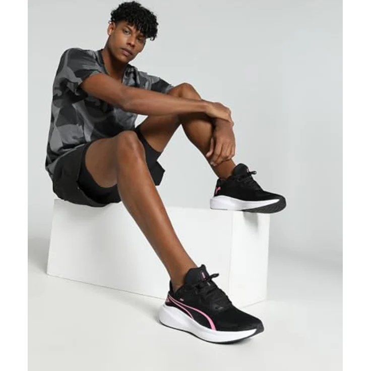 PUMA Skyrocket Lite Damen Laufschuhe, schwarz, Größe 4, mit PROFOAM Dämpfung und SOFTFOAM+ Einlegesohle – Bild 5