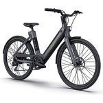 SachsenRAD xBird Urban City-Bike C6F Connect Elektrofahrrad 26 Zoll | LCD Display, Diebstahlschutz APP, LED-Leuchten | für 150-180CM, 59cm Rahmenhöhe