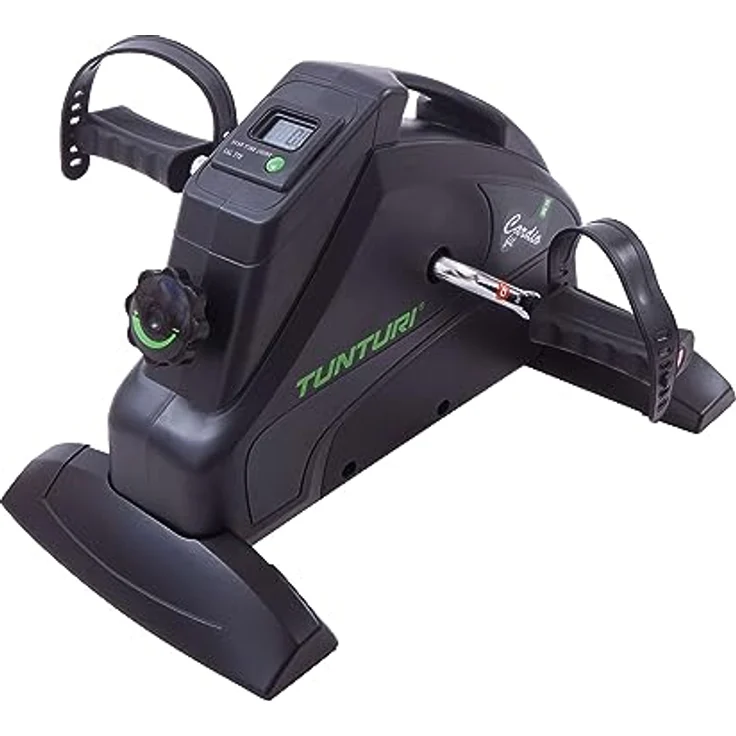Tunturi Cardio Fit M30 Mini Bike Heimtrainer / Pedaltrainer / Arm- und Beintrainer / Minifahrrad / Bewegungstrainer für Senioren mit LCD-Bildschirmanzeige - Schwarz - Preisvergleich – Bild 1