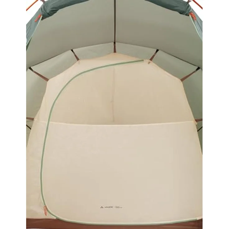 VAUDE Allround Chapel XT 2P, 2-Personen-Zelt in Agave mit schneller Aufbauweise und geräumiger Apsis – Bild 3