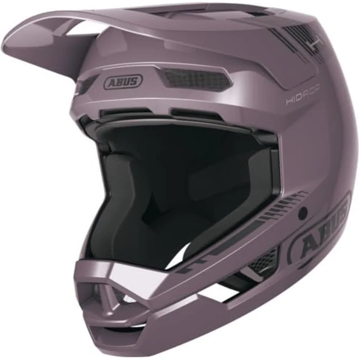 ABUS HiDrop Downhill Helm, ASTM-er Fullface Helm mit ABS-Außenschale für MTB, lila, Größe L – Bild 4