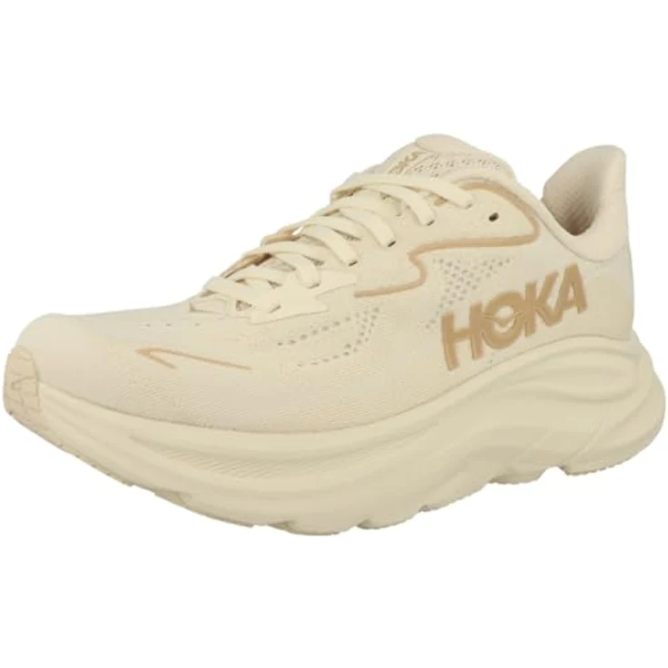 Hoka Clifton 10, Damen Laufschuhe, Größe 40, beige – Bild 4