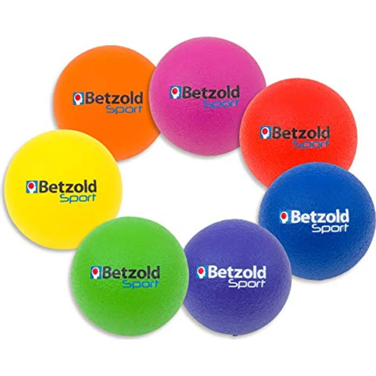 Betzold Sport Spielball Softball, Weicher Outdoor Spielball für Kinder, Förderung von Feinmotorik und Koordination – Bild 2