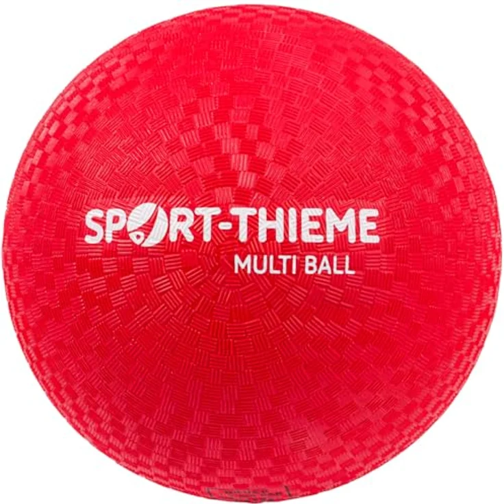 Sport-Thieme MultiBall, Multifunktionsball für Spiel, Training und Wasseraktivitäten, griffig, weich, robust, Ø 18 cm oder Ø 21 cm, in hellblau, orange, lila, grün, gelb, rot, Gummi/Nylon, Markenqualität – Bild 2