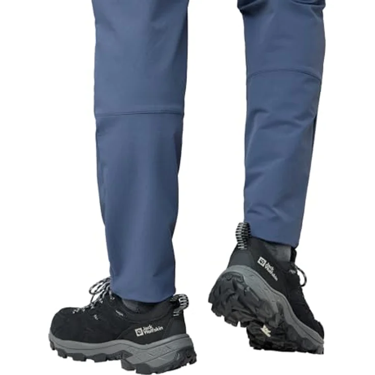 Jack Wolfskin VOJO TOUR TEXAPORE LOW M, Wanderschuh wasserdicht mit TEXAPORE-Membran, Gummisohle und niedrigem Schaft – Bild 3