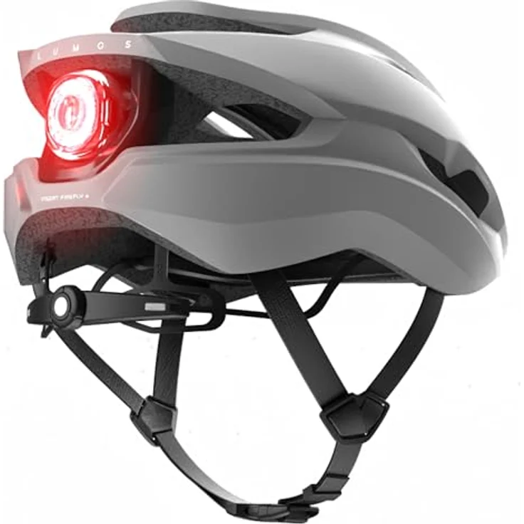 Lumos Ultra Fly + Firefly, Velohelm mit In-Mold Polycarbonatschale, 54 - 61 cm, inkl. abnehmbares Firefly LED Licht und 11 Belüftungsöffnungen – Bild 2