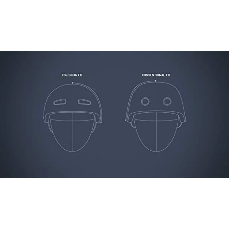 TSG Evolution Special Makeup Helm, Hardshell-Fahrradhelm für Herren und Damen, Weiß, L-XL, mit 14 Belüftungsöffnungen und anatomischer Passform – Bild 5