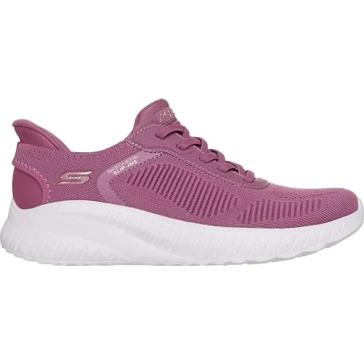 Skechers Slip-Ins: Bobs Squad Chao 117497 DKRS, Laufschuhe mit Memory Foam® und Heel Pillow®, Dunkelgrau – Bild 4