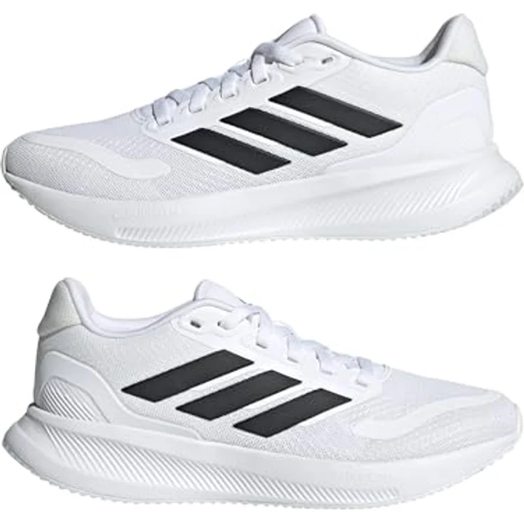 Adidas Sneakers IE8593, Laufschuhe mit Cloudfoam Zwischensohle und Textil-Obermaterial, weiß, Größe 40 – Bild 6
