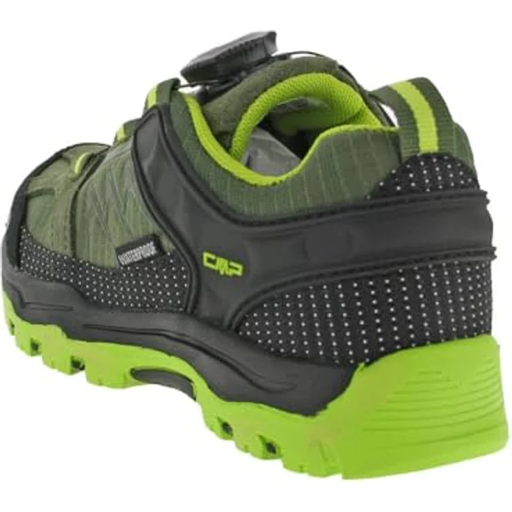 CMP Kids Kiruna Low Fitgo Trekking Shoes WP, wasserdichte Outdoorschuhe mit stabilisierender Dämpfung, Kaki-Acido, Größe 40 – Bild 5