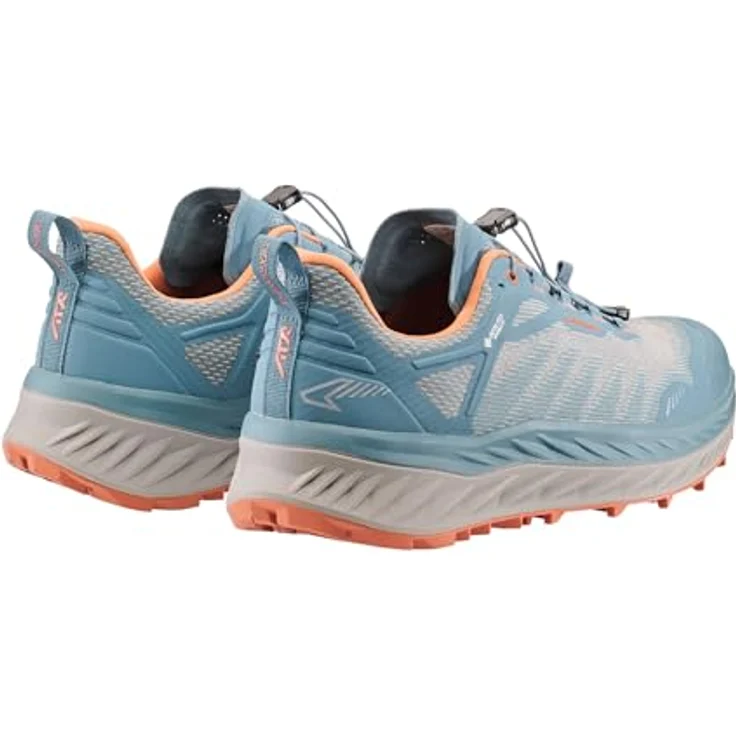 LOWA FORTUX GTX, wasserdichte Outdoor-Schuhe mit GORE-TEX-Membran, rauchblau/rost, Modell 2024 – Bild 5