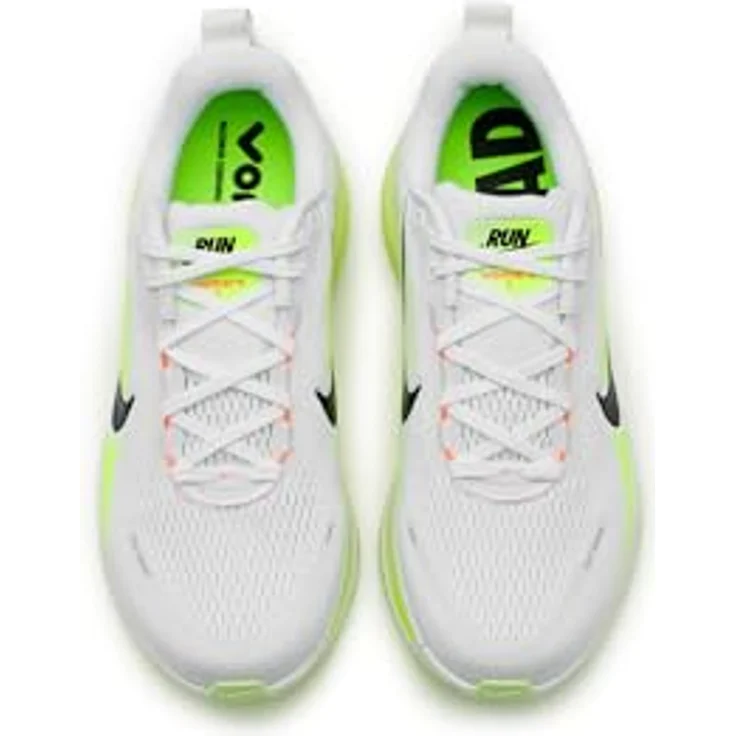Nike Vomero 18, Laufschuhe für neutrale Pronation, atmungsaktives Mesh-Obermaterial, gepolsterte Innensohle, Weiß, EU 45 – Bild 3