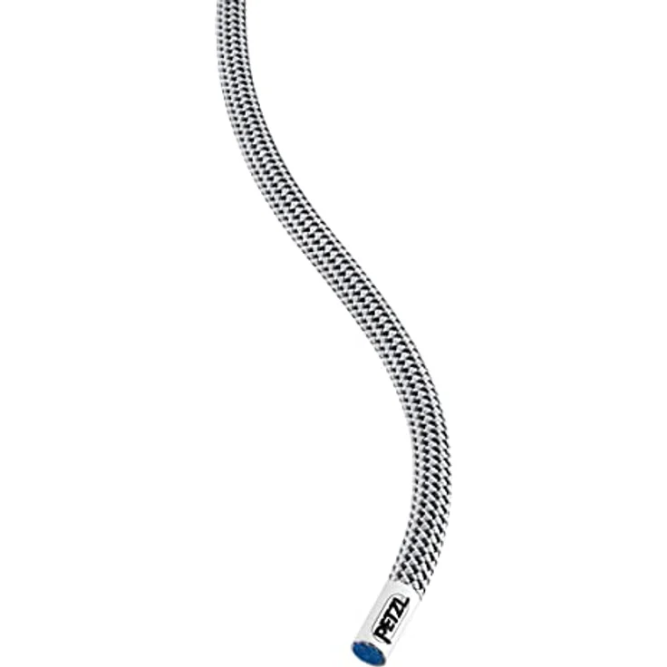 PETZL Verticality, Halbseil für Erwachsene, grau, 50m, wasserabweisend, leicht, geeignet für Mixed, Schnee und Eis – Bild 2