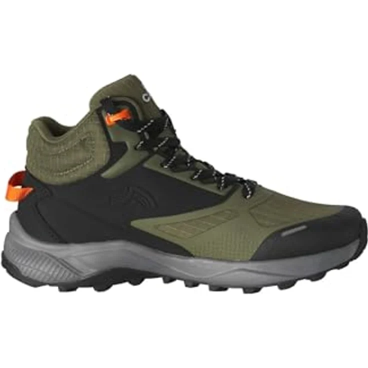 CRIVIT Damen Trekkingstiefel, grün mit komfortabler Schaftrandpolsterung und dämpfender EVA-Zwischensohle, Größe 37 – Bild 4