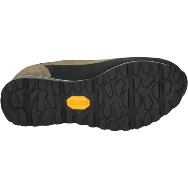 Brütting Mount Parry 43, Unisex Wanderschuhe in Olive/Schwarz/Zitronengelb mit rutschfester Vibram-Außensohle und atmungsaktivem Obermaterial – Bild 6