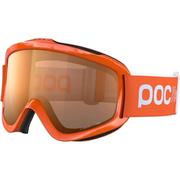POC POCito Iris, Skibrille für Kinder mit optimaler Sicht, kratzfest und beschlagfrei, UV-Schutz, fluoreszierende Farben