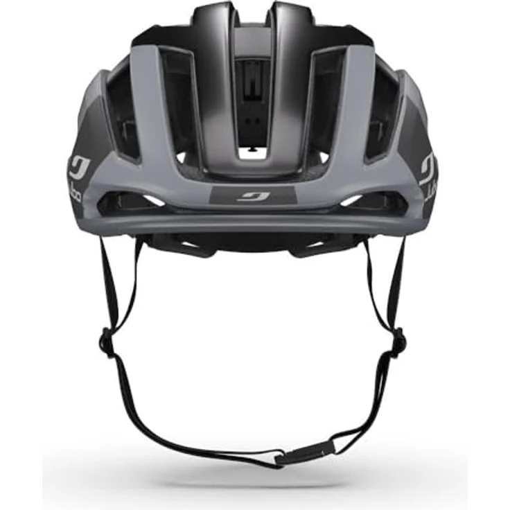 Julbo Finisher Evo, Rennradhelm mit SpeedSHELL Schale, Grau/Schwarz, Größe 56/59 – Bild 2
