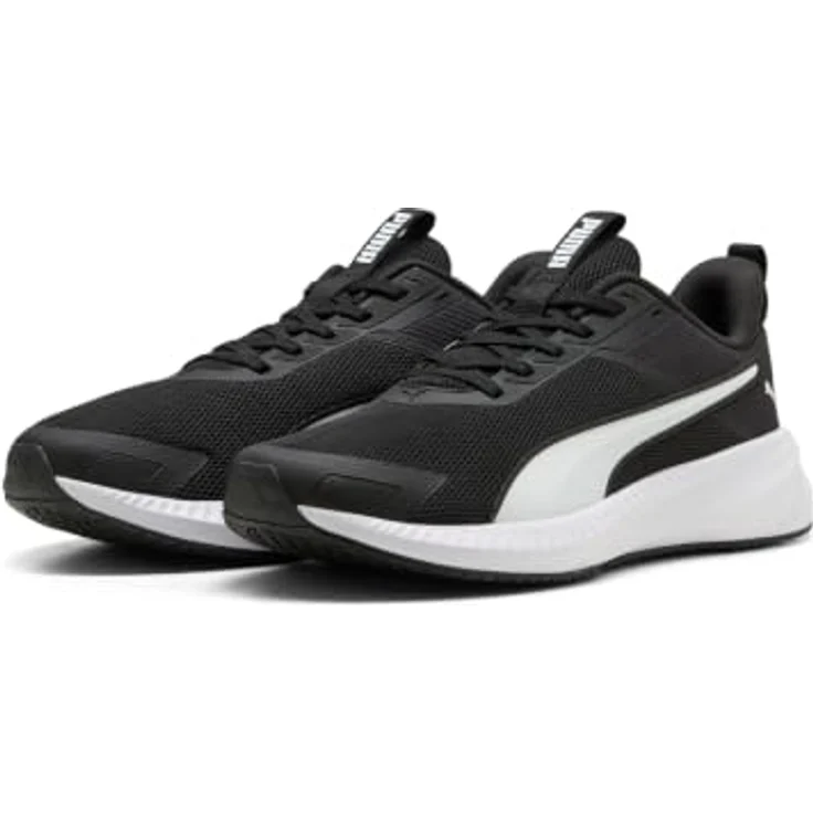 PUMA Flyer Lite 4 Laufschuhe, ultraleichter PUMALite Schaumstoff, PROTREAD Laufsohle, schwarz-weiß, Größe 43 – Bild 2
