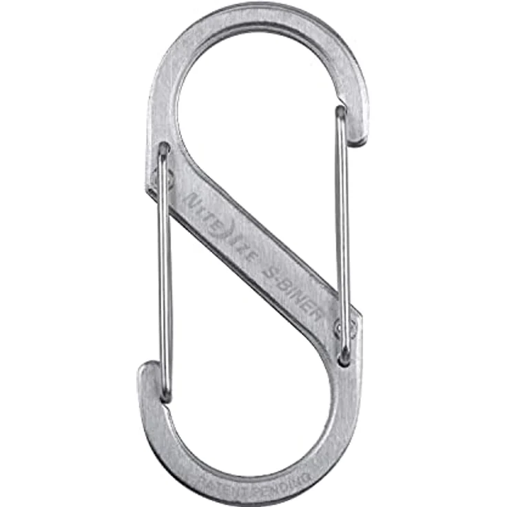 Nite Ize Herren Karabiner S-Biner Stahl GR 4, Silber - Hohe Zugfestigkeit für vielfältige Anwendungen – Bild 2