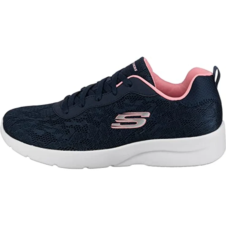 Skechers Dynamight 2.0 Homespun, Laufschuhe mit gepolsterter Memory Foam Einlegesohle, Blau, Größe EU 38 – Bild 3