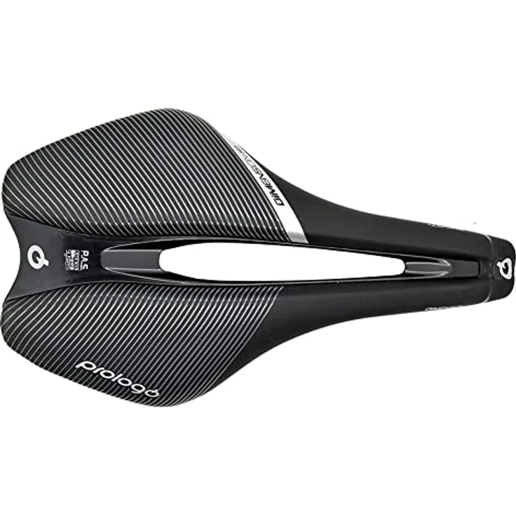 Prologo Sattel Unisex, schwarz, 245x143mm, halbrund Ergo Shape Design, Trekking, Gestell T 4.0
