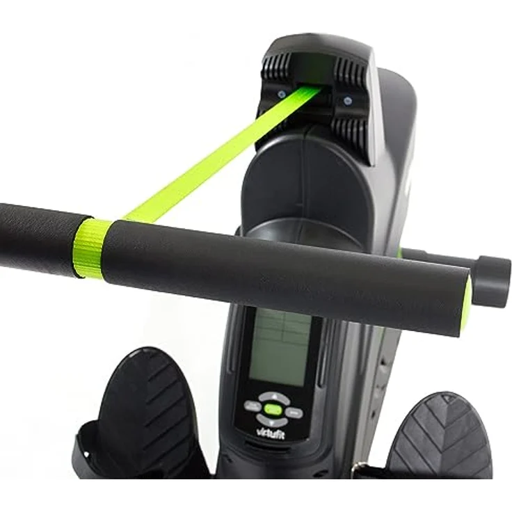 VirtuFit Ergometer Rudergerät Semi-Pro, mit Bluetooth, Tablethalter und 34 Trainingsprogrammen, Schwarz – Bild 3
