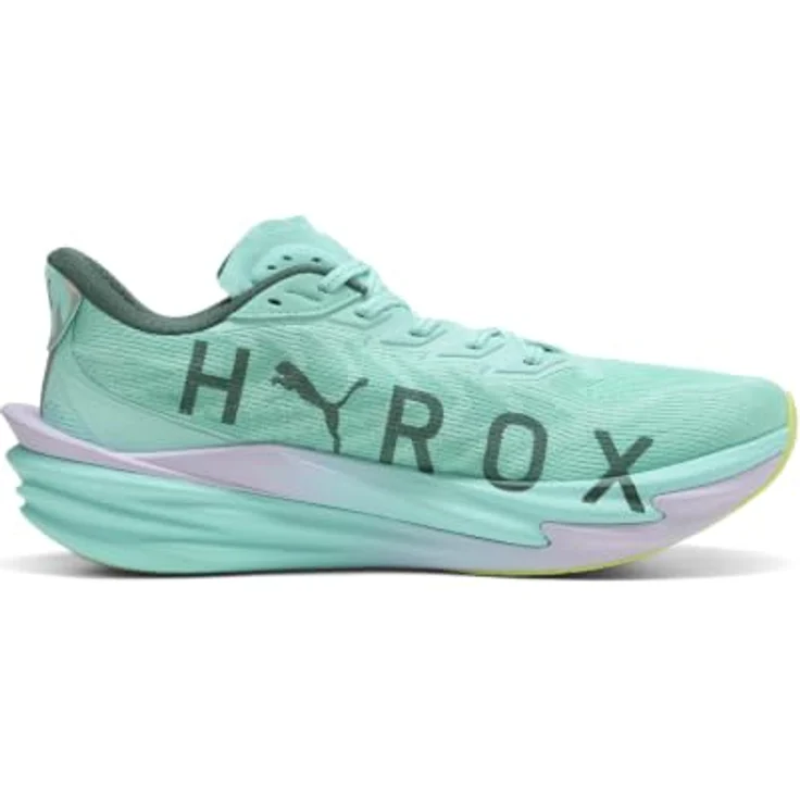 PUMA Deviate Nitro 4 X Hyrox Laufschuhe, grün, EU 44, mit NITROFOAM™ Dämpfung und PWRPLATE Karbonfaserplatte für maximale Energieübertragung – Bild 7