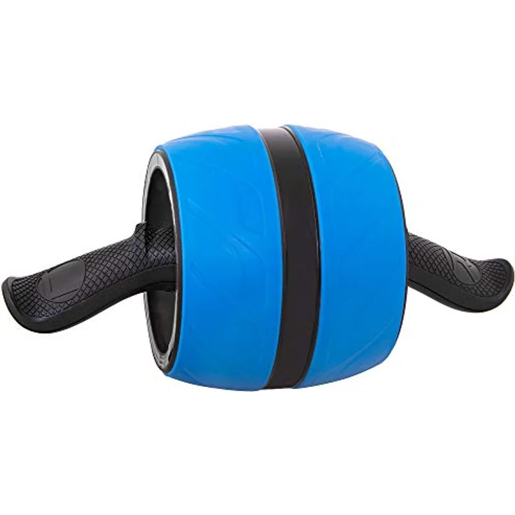 SPRINGOS Bauchroller mit Griff Schwarz, ergonomisches Fitnessgerät für Bauchmuskeln und Ganzkörpertraining, kompakt und robust – Bild 3