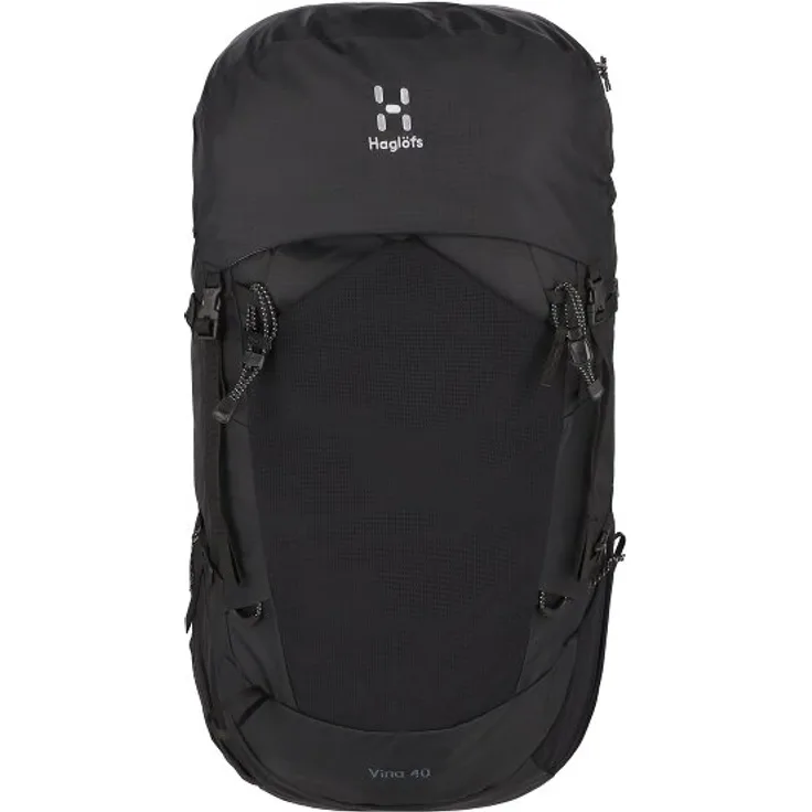 Haglöfs Vina Wanderrucksack, 70 cm, schwarz, 100% Polyamid, 32 x 23 x 70 cm