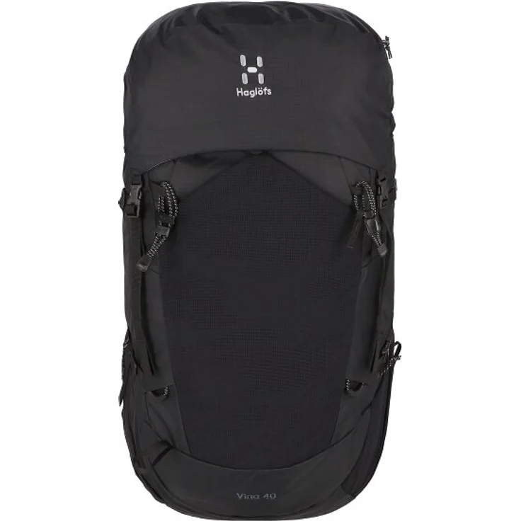 Haglöfs Vina Wanderrucksack, 70 cm, schwarz, 100% Polyamid, 32 x 23 x 70 cm
